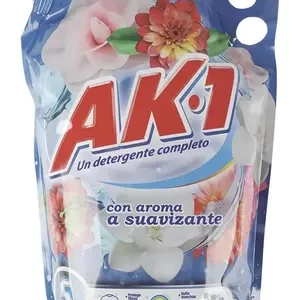 Detergente AK-1 líquido 1,8 L con aroma suavizante para ropa