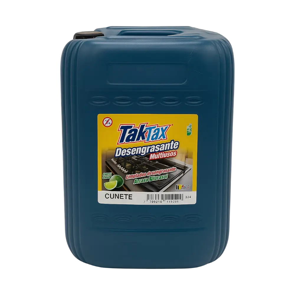 Desengrasante Multiusos Tak Tax limón 19000 ml para uso industrial