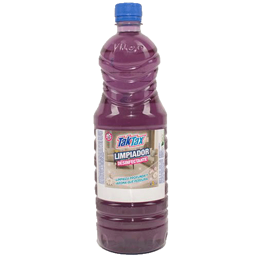 Limpiador desinfectante Tak Tax 1000 ml multiusos para pisos y superficies