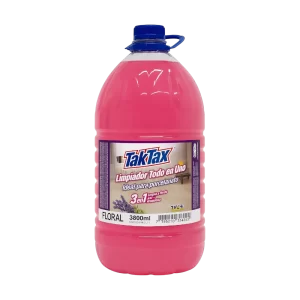 Limpiador Todo En Uno Tak-Tax aroma floral 3.8 litros para uso doméstico y comercial