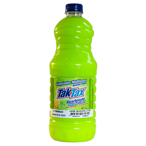 Limpiador Tak Tax con bicarbonato 1000 ml para pisos del hogar