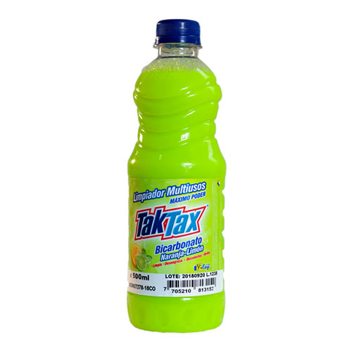 Limpiador multiusos Tak Tax con bicarbonato 500 ml para pisos y superficies