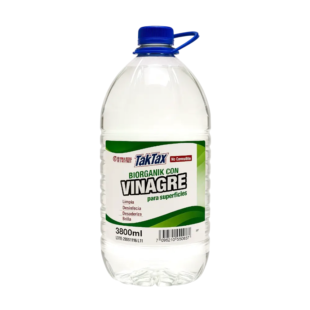 Vinagre blanco Tak Tax 3800 ml multiusos para limpieza profunda y cocina