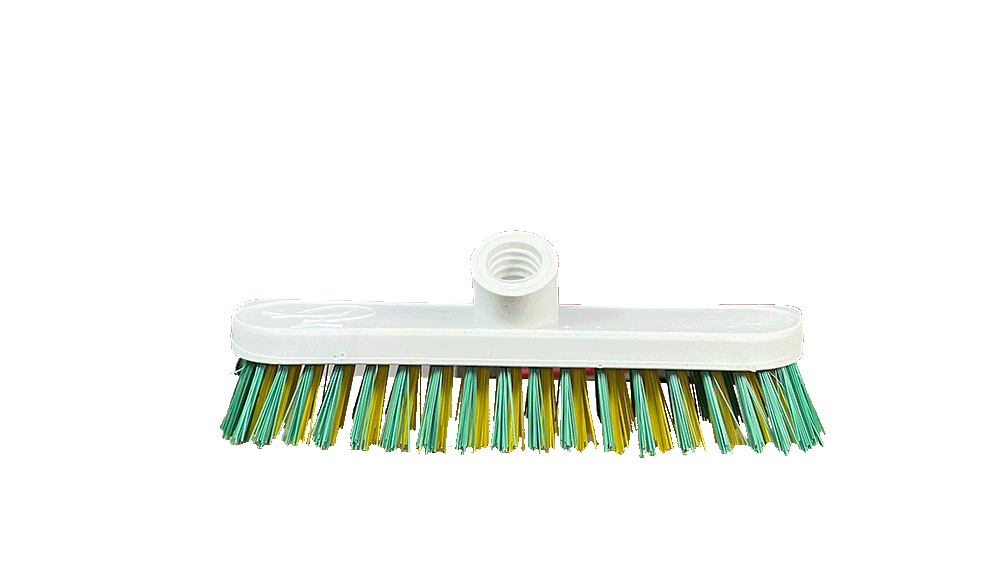 Cepillo para piso Zulia con cerda dura resistente para limpieza profunda