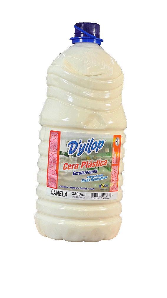 Cera Plástica Emulsionada Canela D’yilop brillo y protección de pisos