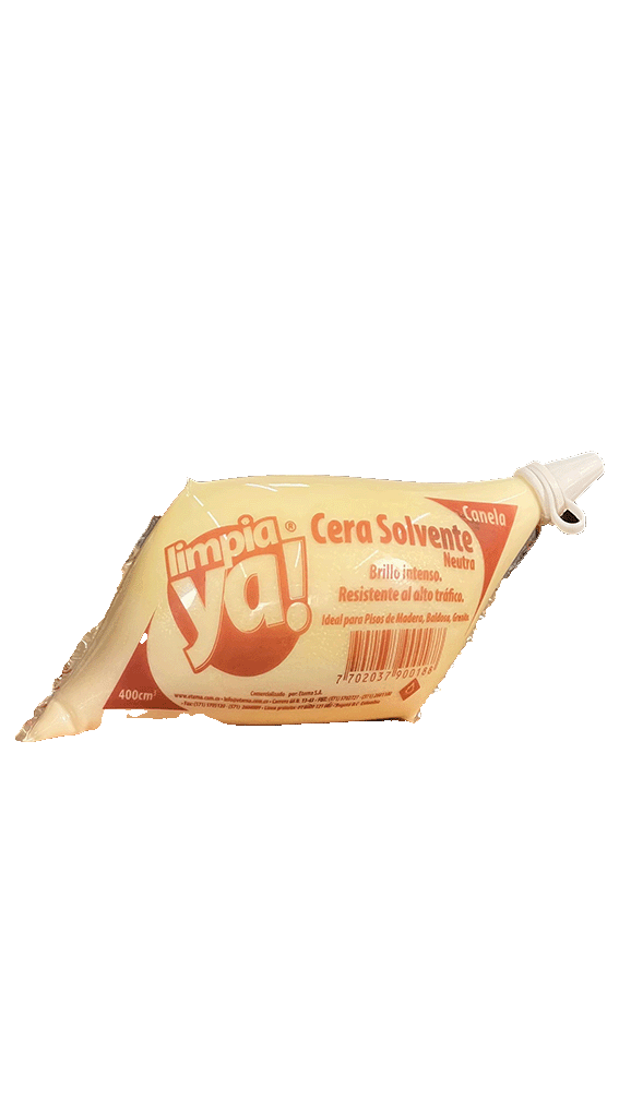 Cera solvente neutra Limpia YA! para pisos