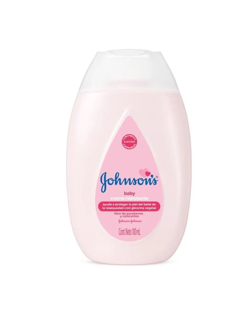 Crema Corporal Johnson’s Baby Original 100 ml hidratación piel delicada