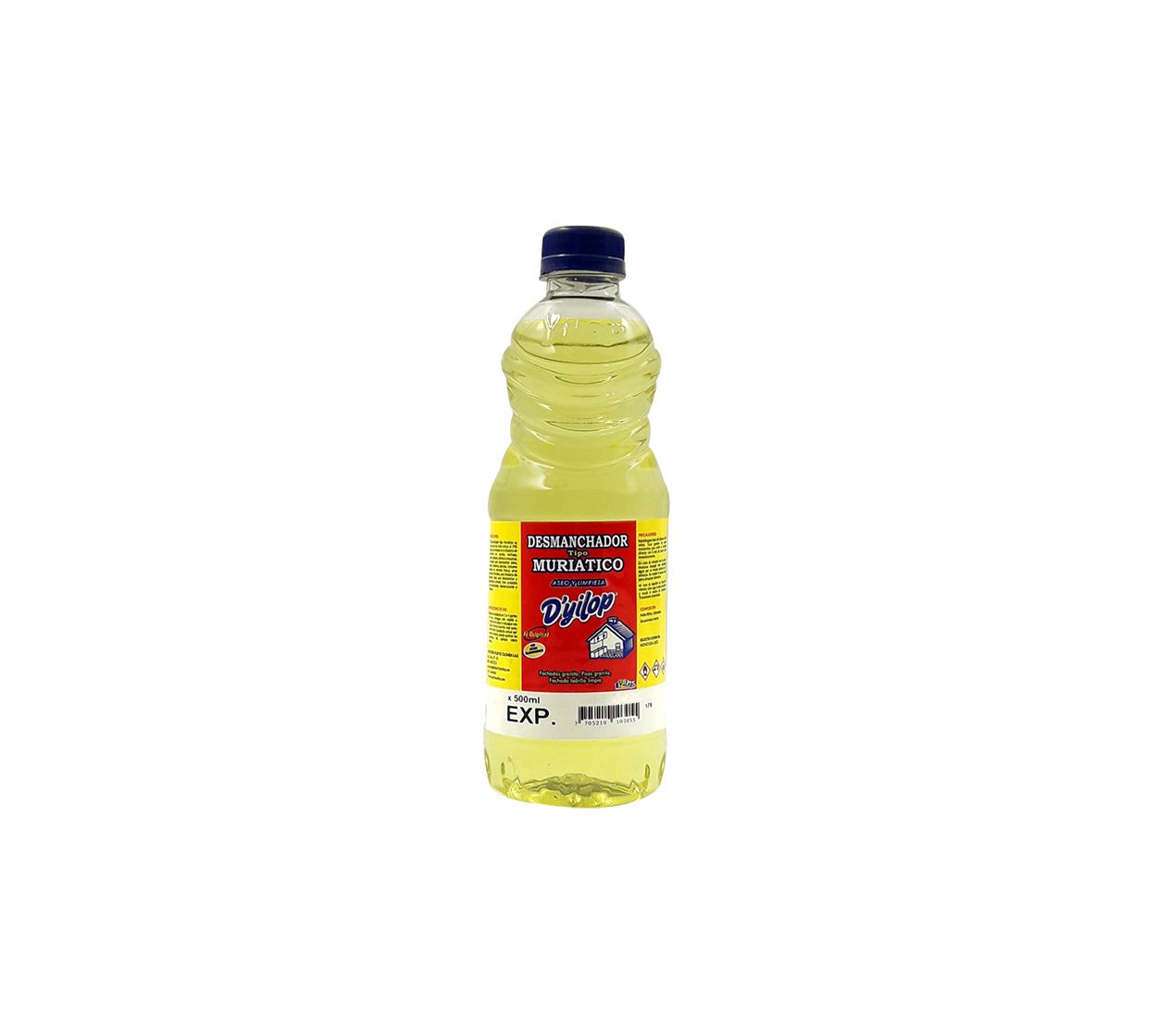 Desmanchador tipo muriático D’yilop 500 ml – limpieza potente para baños y pisos