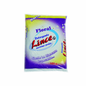 Detergente en polvo Lince floral