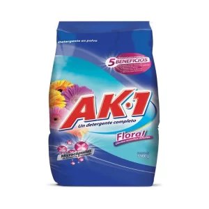 Detergente en polvo AK-1 frescura floral 3900 g / 450 g