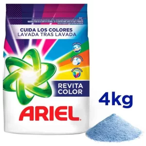 Detergente en polvo Ariel Revita Color