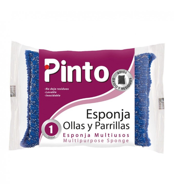 Esponja Ollas y Parrillas Inoxidables Pinto 1 unidad