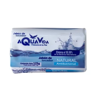 Jabón en Barra Antibacterial AquaVida