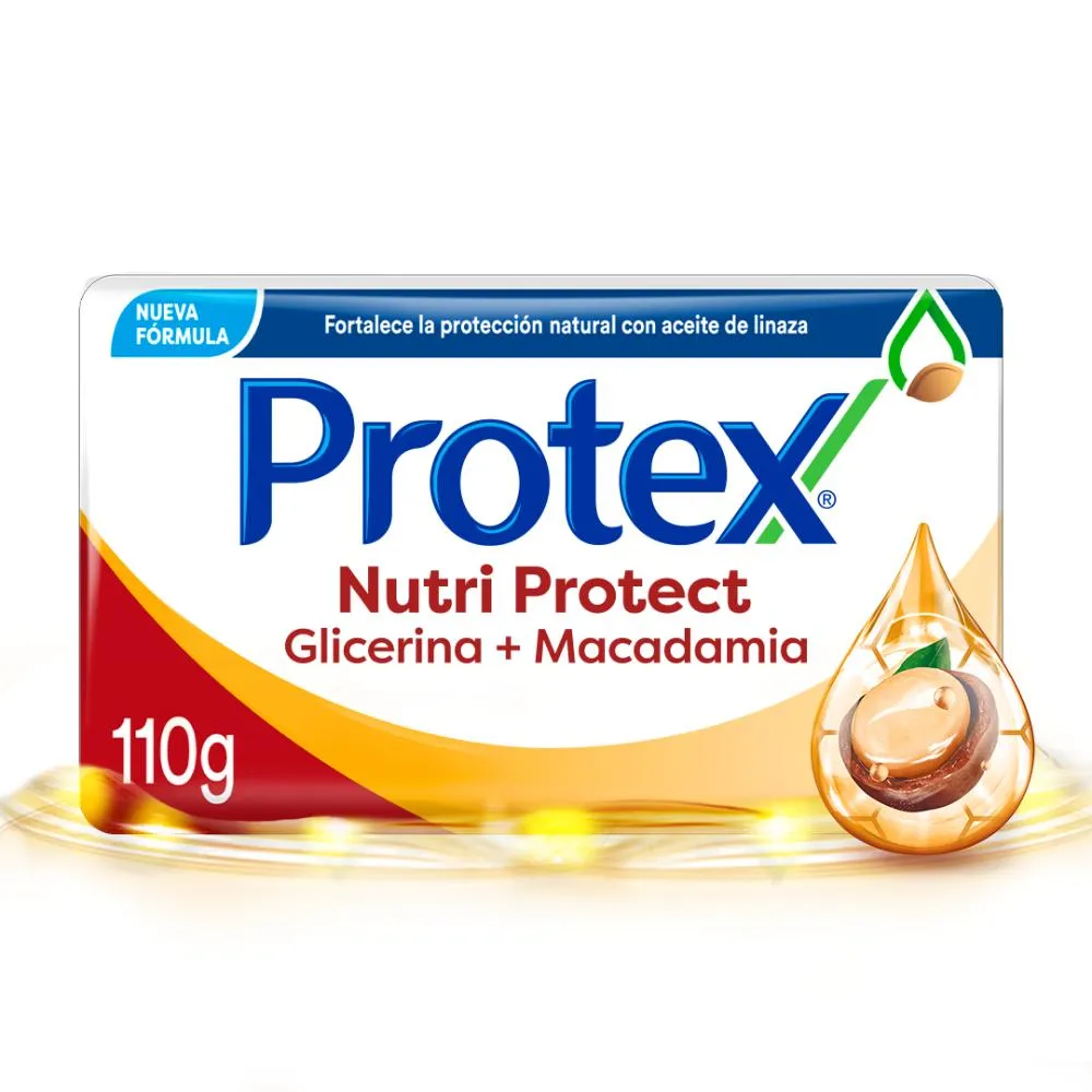 Jabón en Barra Protex Macadamia + Glicerina