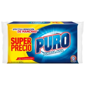 Jabón Puro Azul 3 unidades de 215 gramos