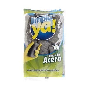 Lanas de Acero Limpia Ya! 6 Unidades