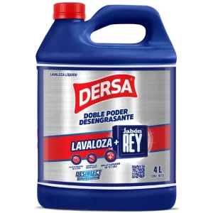 Lavaloza Líquido Desengrasante Jabón REY Dersa