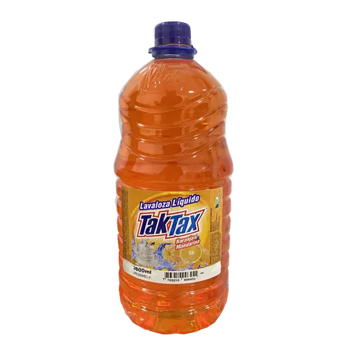 Lavaloza Líquido TakTax Naranja Mandarina 3800 ml