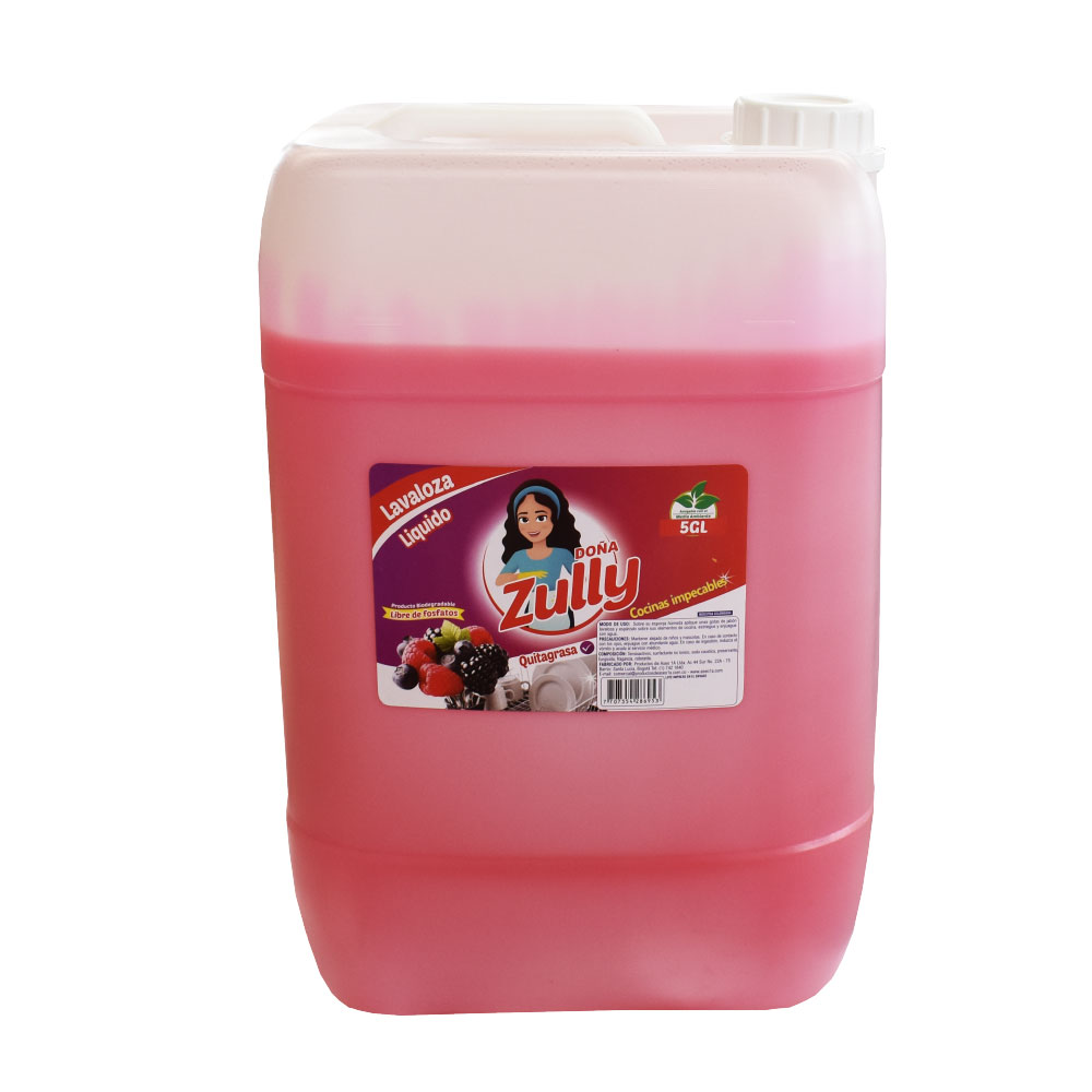 Lavaloza Líquido Frutos Rojos Doña Zully