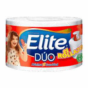Papel higiénico Elite Rollazo Dúo 1 rollo 36 mts