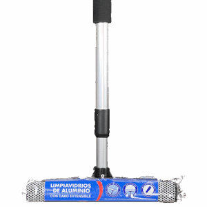 Limpiavidrios de aluminio Task con mango extensible
