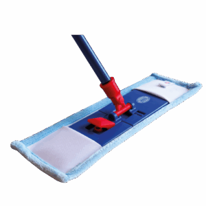 Mopa plana de microfibra Task para limpieza de pisos