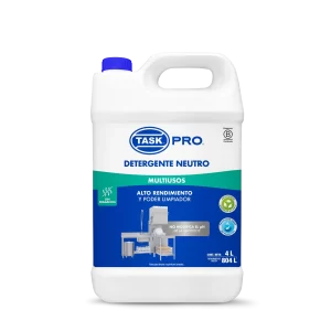 Detergente neutro Task Pro de 4 litros para limpieza profesional
