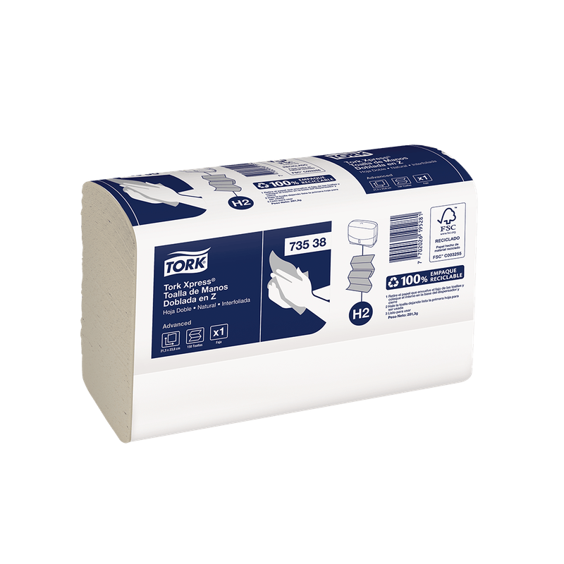 Toalla de Cocina NUBE Triple Hoja 120 Hojas