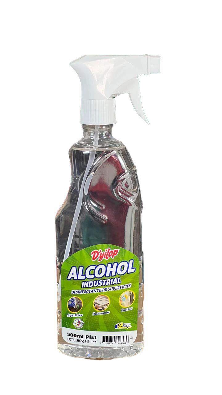 Alcohol desinfectante D’yilop 500 ml al 70%