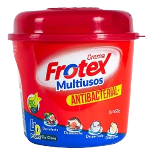 Crema Frotex multiusos antibacterial 550g para limpieza profunda en el hogar