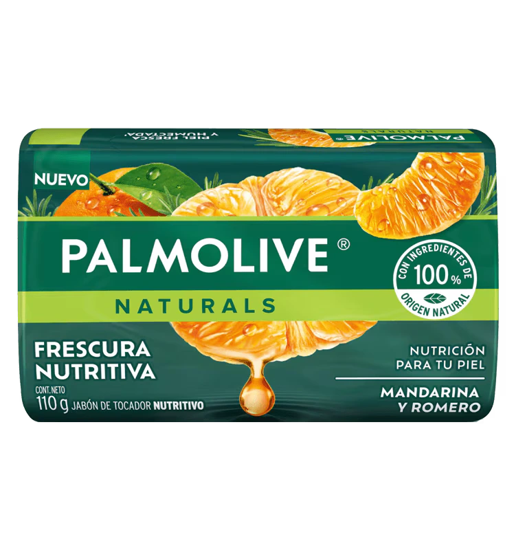 Jabón Palmolive Mandarina y Romero 110 g