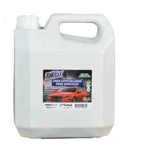 Shampoo espuma para vehículos TakTax 3750 ml, limpieza profesional automotriz.