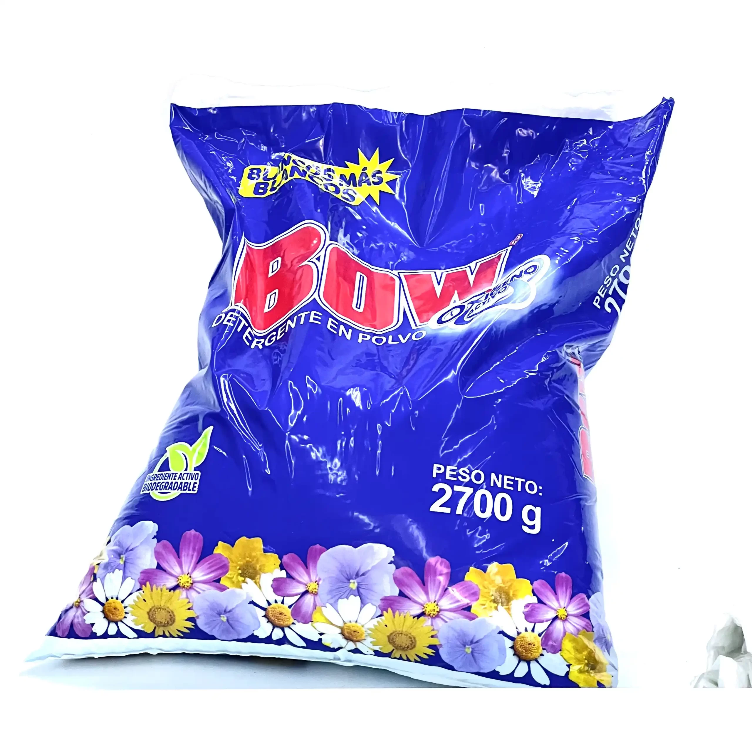 Detergente en Polvo Oxígeno Activo 2700g Marca BOW