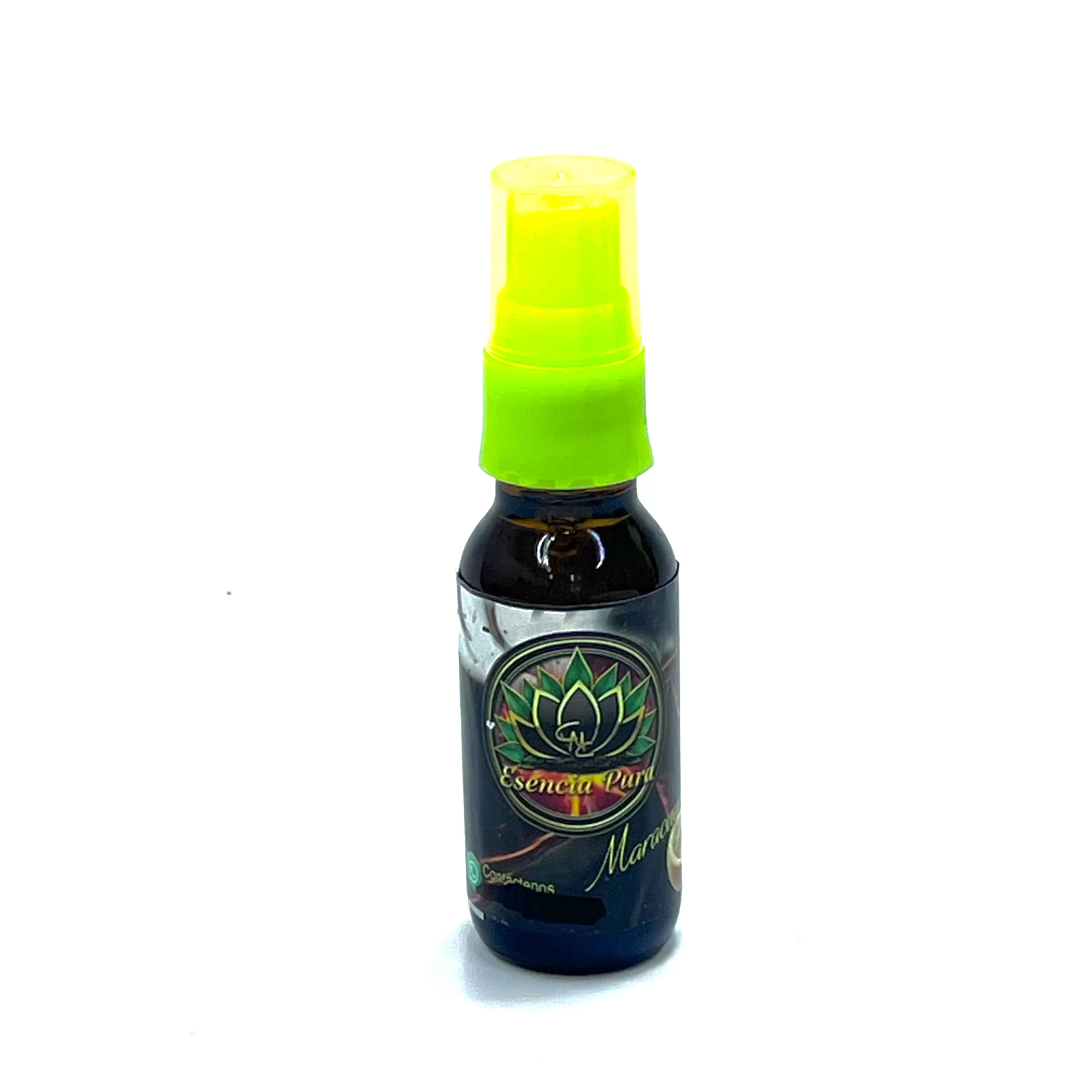 Esencia Pura aroma maracuyá en frasco de vidrio